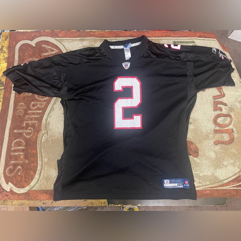 Matt Ryan Atlanta Falcons NFL Reebok OnField Black Football Jersey XXL